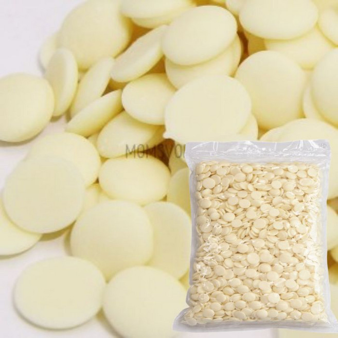 카리브 화이트초콜릿 (코팅용) ( 식품진공비닐소분상품), 1개, 500g