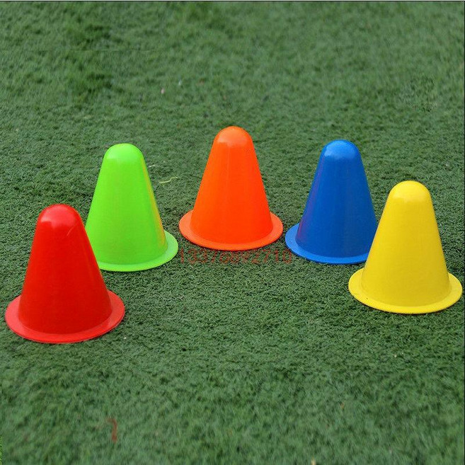 스포츠 미니 칼라콘 축구 트레이닝 연습 훈련 꼬깔 라바콘 PP-10071, 레드(10071-1), 1개