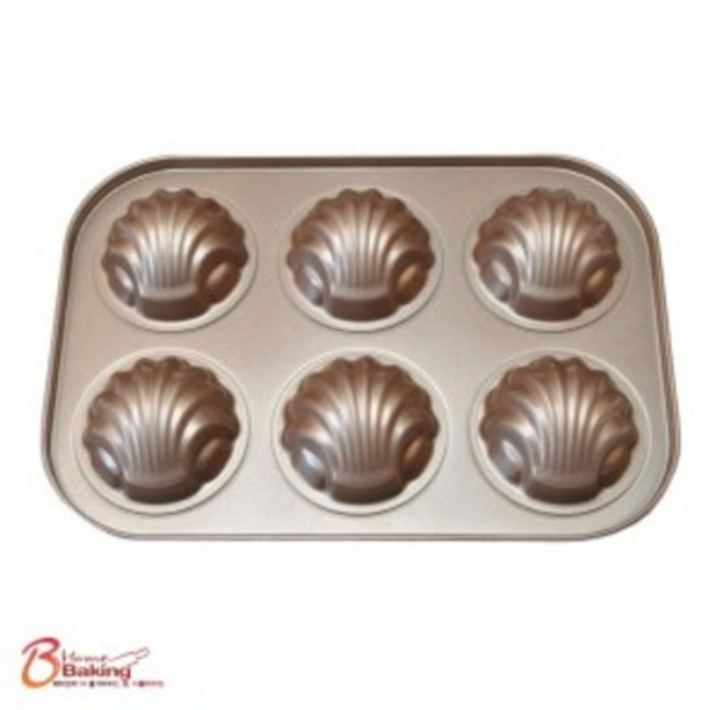 둥근조가비팬 6구, 단품, 1개