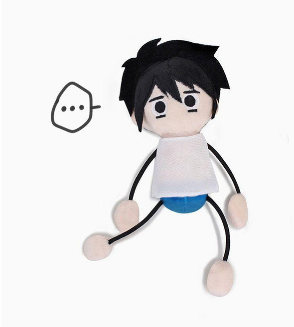 [해피디아리오] 데스노트 애니 굿즈 라이토 엘 봉제인형 키링, 1개, 1cm