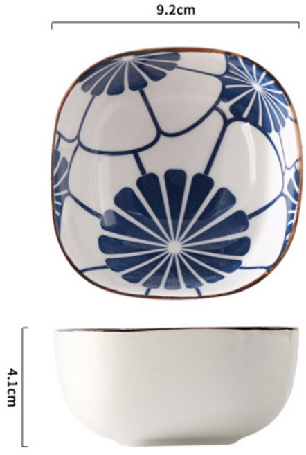 일본 미니 세라믹 접시 바베큐 소스 그릇 사시미 스시 간장 접시 가정용 데스크탑 스낵 과일 디저트, [01] 9.2cm