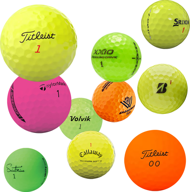 굿샷골프 특a+급 최상급 골프공 로스트볼, 컬러, 1개, 10개입