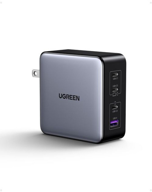 UGREEN NexodeX 충전기 합계 160W 고출력 단포트 140W PD3.1 대응 USB-C3와 USB-A1 PD