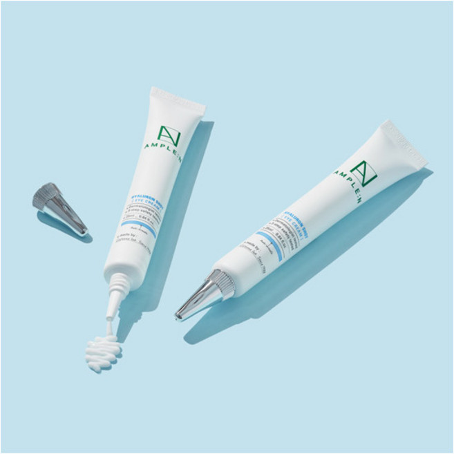 [코리아나] [앰플엔]히알루론샷 주름 탄력 아이크림 25ml 1+1, 2개