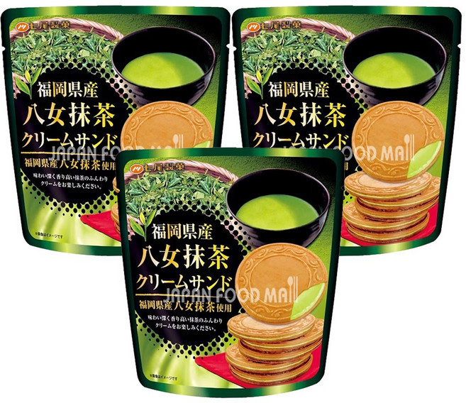 나나오 크림샌드 말차맛, 66g, 3개