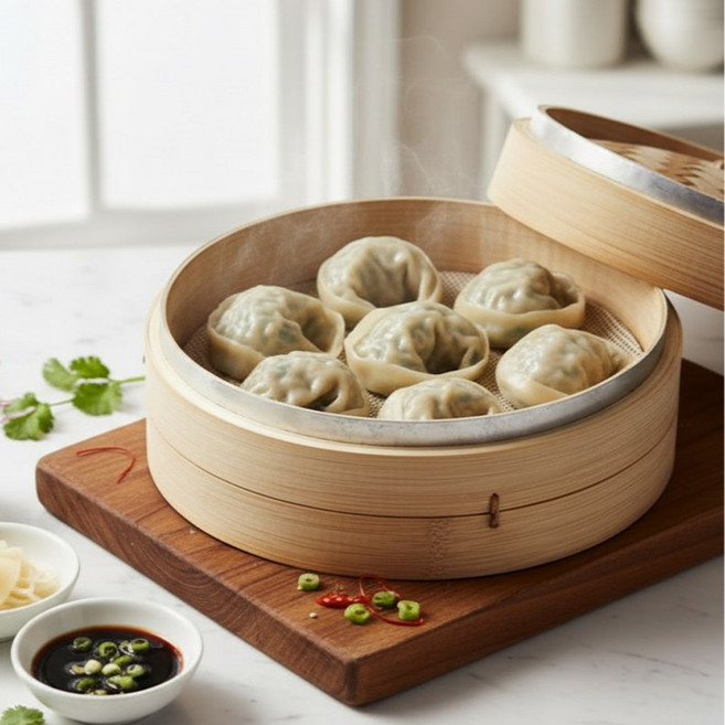 만두소 푸짐한 나래만두 깐브로 고기 왕만두 (냉동), 2개, 1.4kg