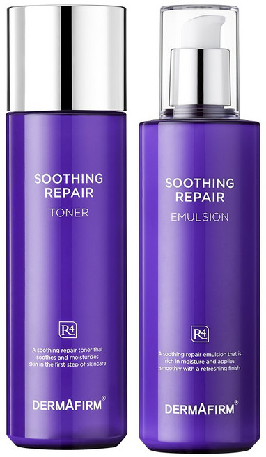 더마펌 리페어R4라인 2종세트(토너 200ml+에멀전 200ml), 1세트
