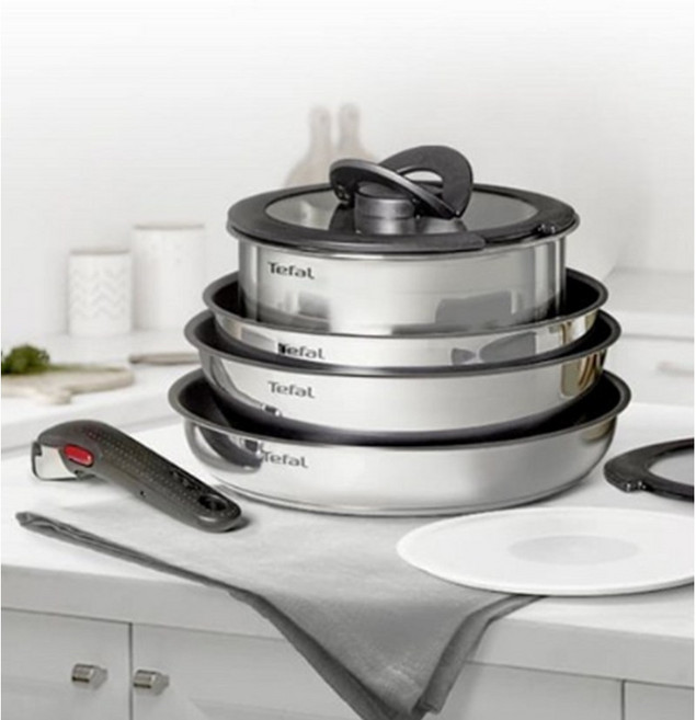 테팔 IH 매직핸즈 티타늄골드 8P 인덕션 하이라이트 가능, 8개, 26cm