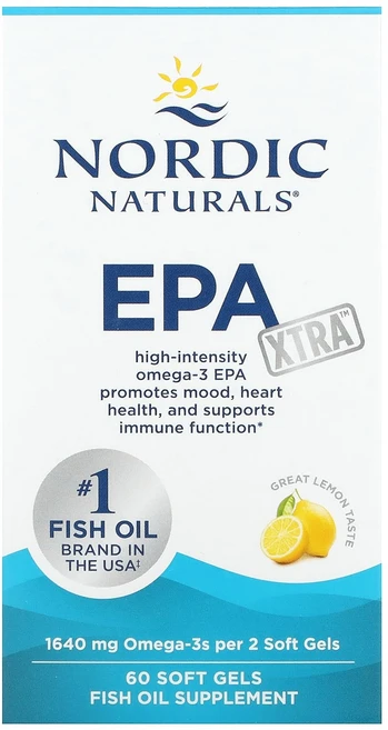 Nordic Naturals EPA Xtra 그레이트 레몬 맛 소프트젤 60정, NordicNaturalsEPAXtra그레이트레몬맛소프, 1개 - 쿠팡