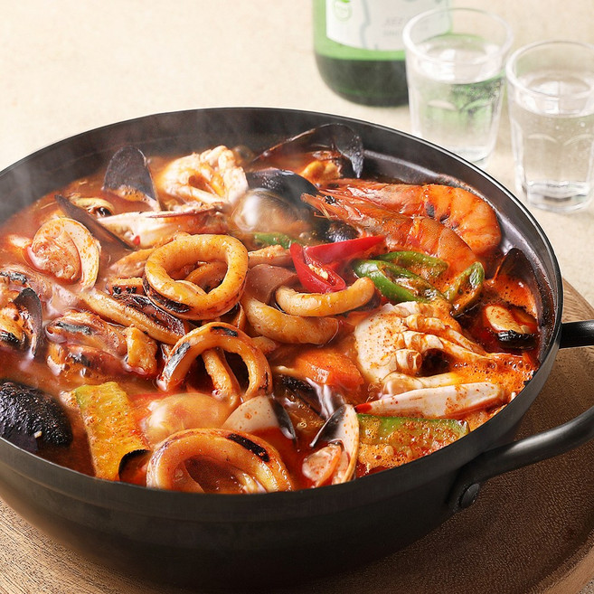 오징어짬뽕탕 740g 오징어 가득 넣은 깜짝놀랄 가성비 (면세), 1개