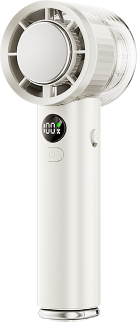 포지아 AeroClip 캐리비너 휴대용 선풍기, 미스트 블루