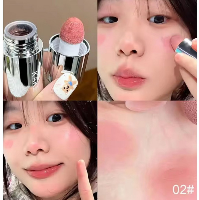 [완벽하게밀착!] aztk촉 리퀴드 블러셔 젤리 과즙팡 치크 볼터치 스틱 워터 세럼 블러쉬 오래 지속되는 리퀴드블러셔 워터프루프 리퀴드블러셔 틱톡 촉촉한 물광 볼터치, 1개, #JC02