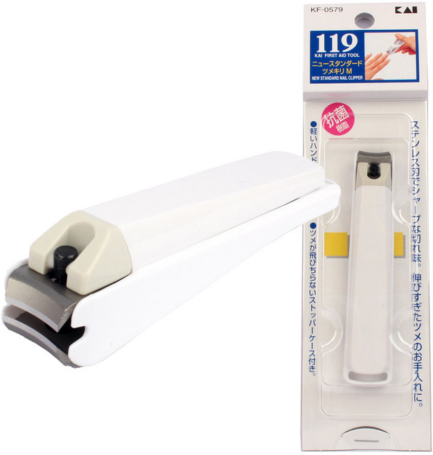 일본 카이 손톱깎이 119 M사이즈, 1개