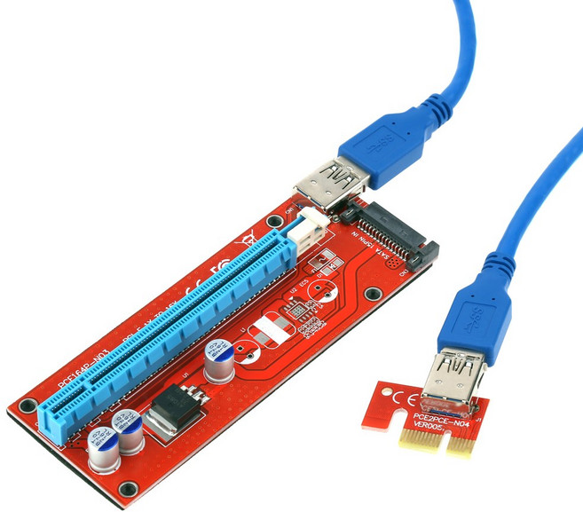 비트코인 이더리움 채굴기 USB30 PCIE, 1개
