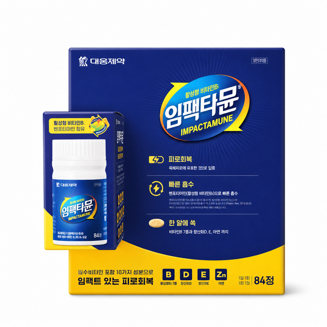 대웅제약 임팩타뮨, 1개, 84정