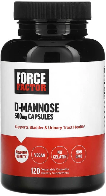 포스팩터 d-만노스 500mg 베지 캡슐 120 정, 1개, 120정 - 쿠팡