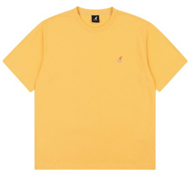 베이직 클럽 숏 슬리브 티 2731 옐로우