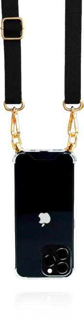 면소재 스트랩 목걸이 케이스