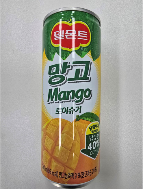 델몬트 망고주스, 240ml, 60개
