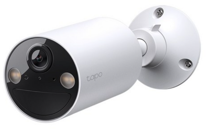 티피링크 타포 2K 3MP 무선 배터리 타입 스마트 카메라 실외용, (512GB)Tapo C410, 1개