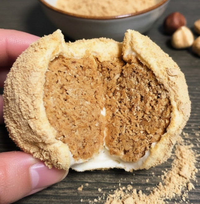 두바이 아몬드 쫀득쿠키 아쫀쿠 수제디저트 선물, 45g, 6개