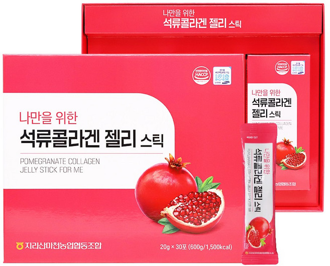 농협 나만을위한 석류콜라겐 젤리스틱 30p, 600g, 1개