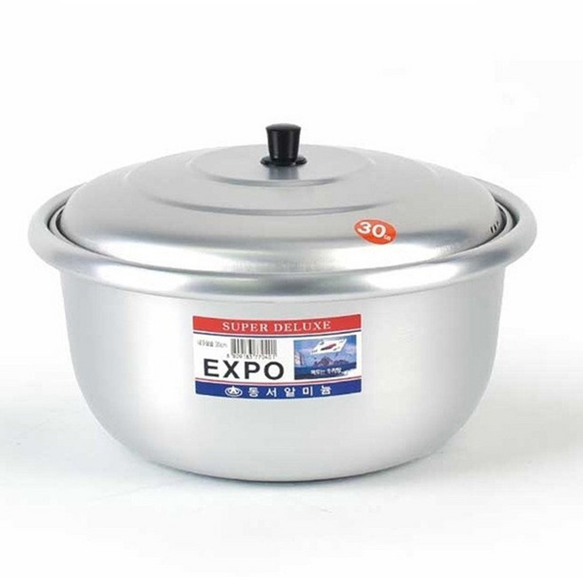 양은솥 알루미늄솥 옛날 대형 솥 대용량 대량 미니 작은 업소용 가정용 식당 음식점 다용도 큰 양은 냄비, 동서새마을솥 18cm, 동서새마을솥, 18cm