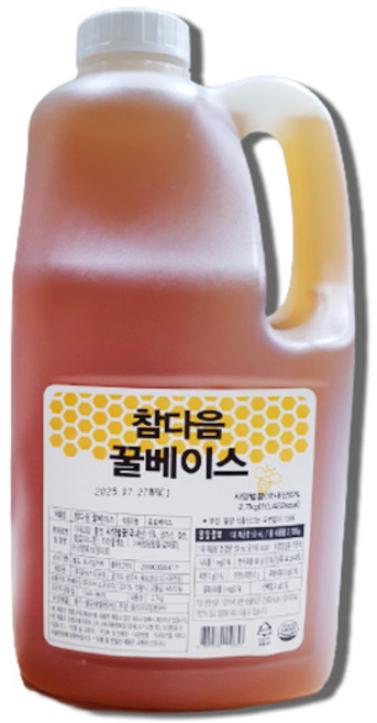 파낙스 참다음 꿀베이스, 1개, 2.7kg