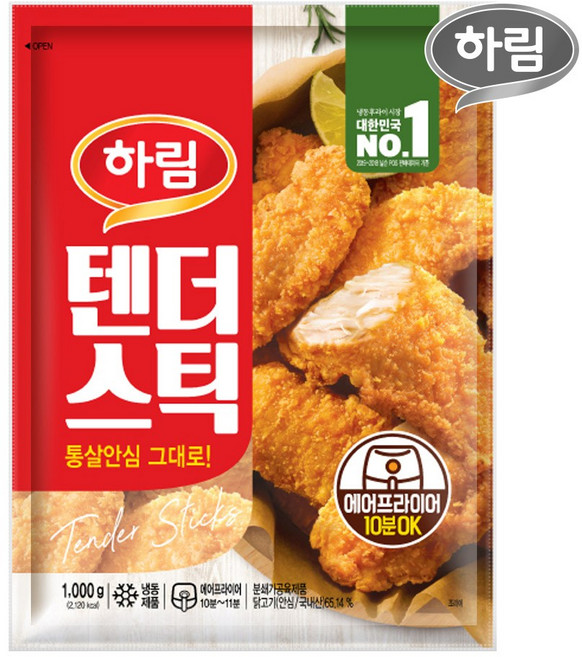 하림 텐더스틱 (냉동), 1kg, 1개