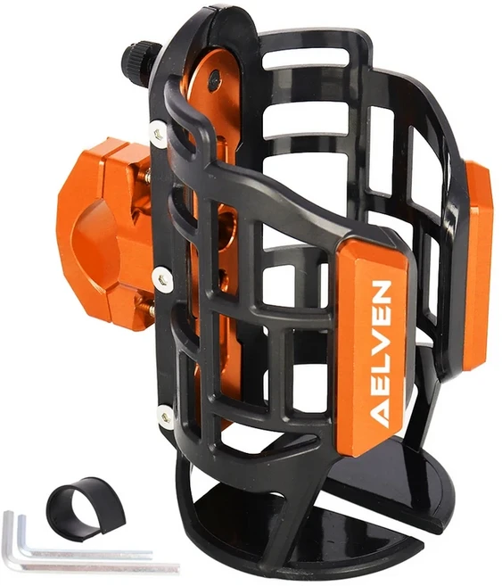 [호환] 혼다 Pcx150 PCX/ADV 750 350 150 160 ADV350 ADV160 엘리트 80 Giorno Integra 용 AELVEN 컵 홀더, 08 오렌지, 01 China Mainland