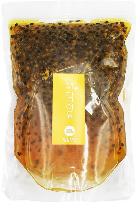 담아요 수제 백향과청(패션후르츠청), 1개, 600g