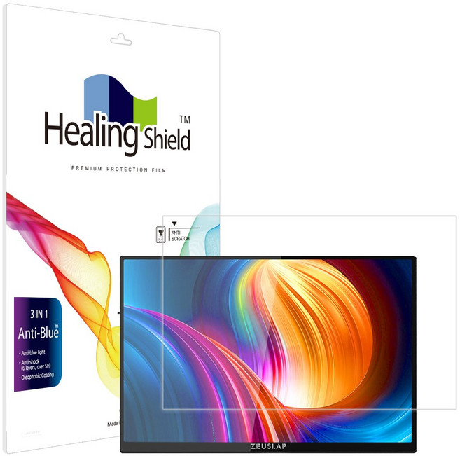힐링쉴드 제우스랩 P16KT 블루라이트차단 액정보호필름, 1개