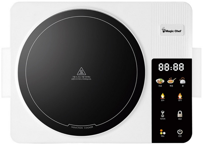 NEW 매직쉐프 1구 인덕션 식탁용 휴대용 미니 전기레인지 전기렌지 전기 10단 초고화력 안전장치, 일반형, NEW-NIR-K1000W