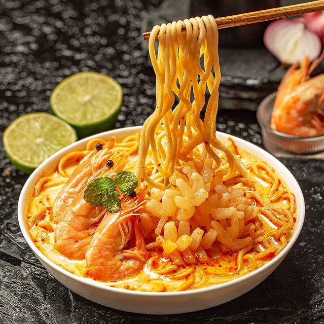 프리마 테이스트 락사라면 싱가포르 수입 라면, 락사2+카레1+통밀락사1(4봉)