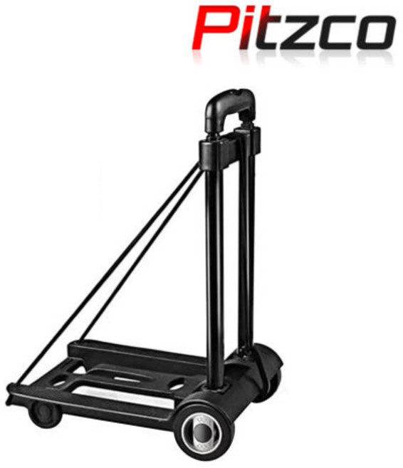 피츠코 휴대용 3단 접이식 핸드카트 소형카트 PTC-0128, 1개