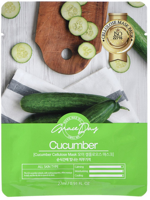 그레이스데이 오이 마스크팩, 100개, 1개입