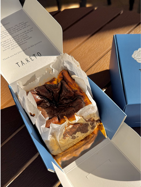 타키토 수제 무설탕 바스크 치즈케이크, 1개, 550g