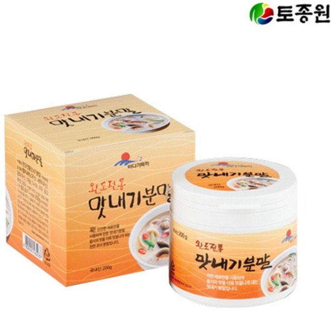 완도 전통 맛내기 분말 200g 완도바다, 전통 국물조림 맛내기 분말 200g, 1개