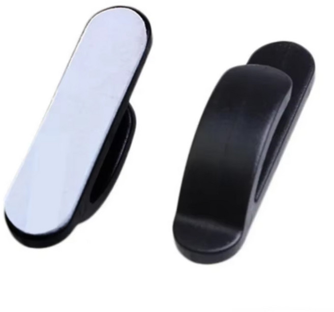 차량용 후크 접착고리 거치대 홀더 4pcs, 블랙 대, 4개