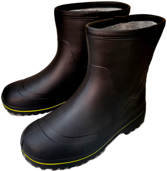 [진짜보생] 프리미엄 명품 방한 겨울 털 EVA 남자 반장화