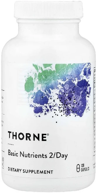 Thorne 종합비타민 2/일 캡슐 120정, 1개 - 쿠팡