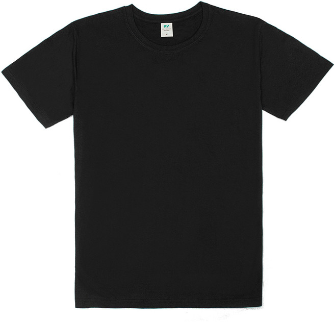 【CY】T24 亞規精梳棉圓筒T恤 短袖全棉親膚素面上衣 XS-5XL, 黑色 01,L