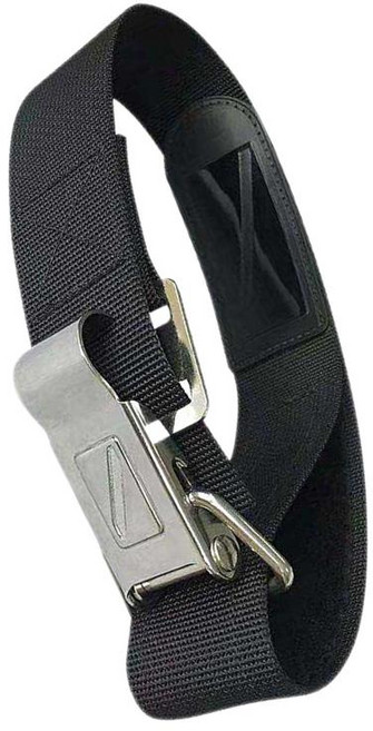 내구성 스쿠버 다이빙 탱크 힌지 버클 10.5cm 스테인레스 스틸 장비 기어 2 인치 수상 스포츠, 검은색