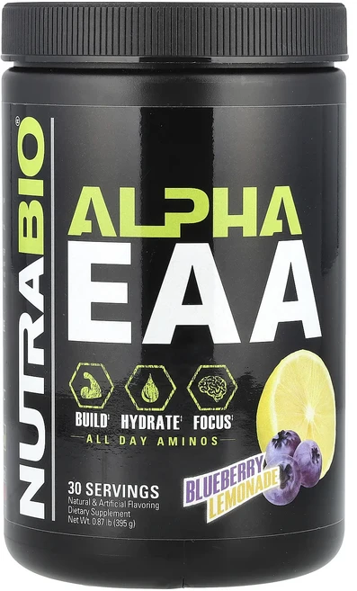 효과가 좋은 NutraBio 알파 EAA 블루베리 레모네이드 395g(0.87lb) 최저가격, NutraBio알파EAA블루베리레모네이드395g087l, 395g, 1개 - 쿠팡