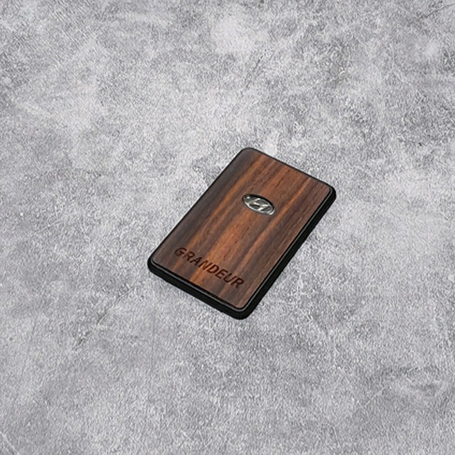 그랜저HG 아슬란 그랜저IG (더뉴그랜저불가) 카드키 리얼우드 커버, [리얼우드]아슬란