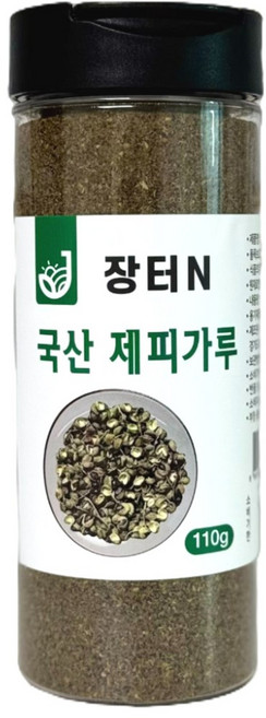 장터엔 국산 제피 제피가루110g 제피 초피, 110g, 1개