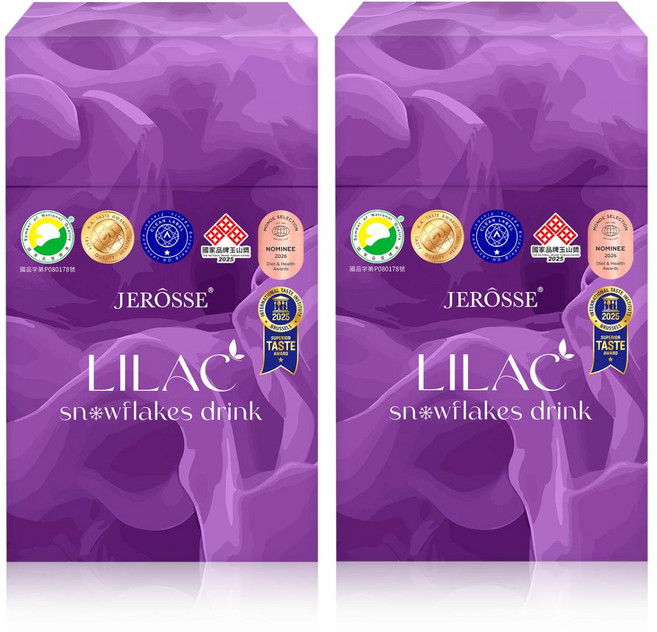 JEROSSE 婕樂纖 LILAC 雪花紫纖飲, 2個, 14份