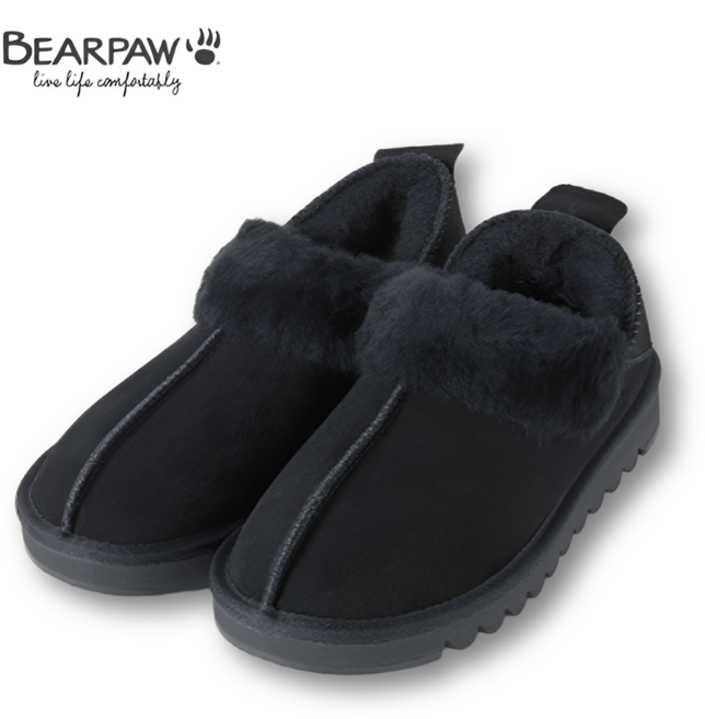 [국내백화점발송]베어파우 여성 모카신 위니 따뜻한 양털