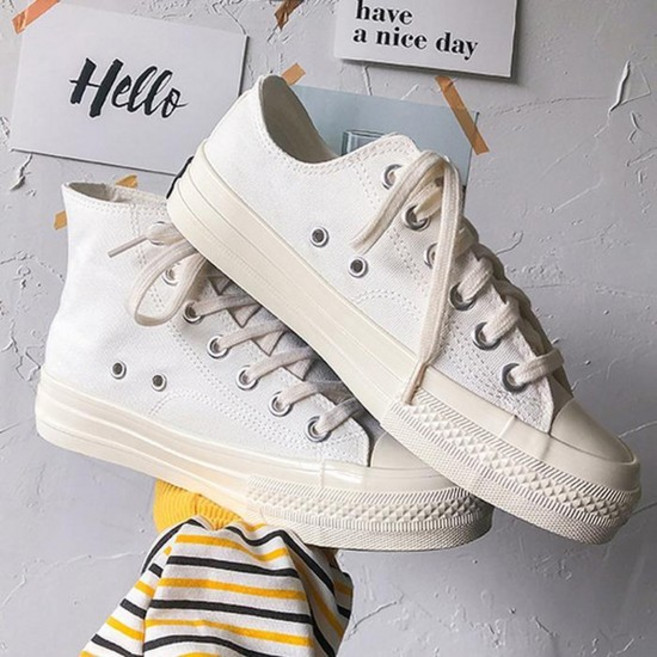 [짝꿍닷컴] 여성 패션 하이탑 끈 운동화 로우 스니커즈 GM0607N