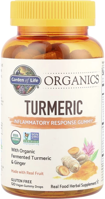 Garden of Life Organics 강황 구미젤리 비건 구미젤리 120개, GardenofLifeOrganics강황구미젤리비건구미, 1개, 120정 - 쿠팡